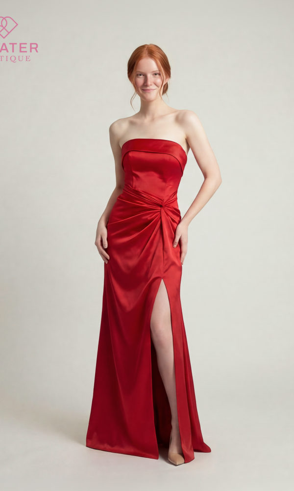 Sensuelle et sophistiquée, la robe DD8015 séduit par sa coupe élégante et son satin lumineux qui épouse parfaitement la silhouette. Son bustier droit apporte une allure moderne et raffinée, tandis que le drapé travaillé à la taille affine la silhouette avec subtilité. Le dos lacé et la fente haute ajoutent une touche glamour idéale pour les grandes occasions. ❤️✨ Disponible en : Rouge, Indigo 📏 Tailles : du 36 au 42 ✨ Caractéristiques : • Bustier droit élégant sans bretelles • Satin fluide au fini brillant • Drapé raffiné à la taille • Fente haute féminine et sophistiquée • Dos lacé ajustable • Coupe près du corps mettant la silhouette en valeur À noter : nos robes étant très demandées, il se peut que certaines tailles ou couleurs ne soient plus disponibles. #robeDD8015 #robedesoiree #satindress #redglam #indigodress #elegancefeminine #robeceremonie #soiréechic #newcollection2025 #boutiquepolater